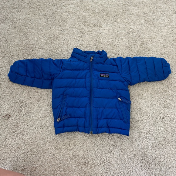 Patagonia 6 months blue down jacket - Picture 1 of 6
